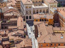 hdr vista aerea di bologna foto