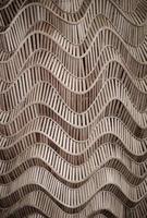 sfondo della natura della superficie del bambù di tessitura del tessuto artigianale marrone foto