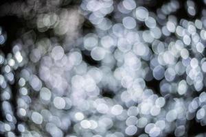 lo sfondo bianco della luce del bokeh. foto