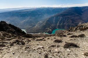 sulak canyon.chirkeyskaya hpp.nature of the caucasus.sights of the caucasus foto