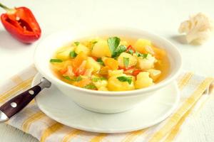 zuppa di verdure foto
