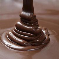 cioccolato liquido foto