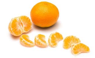 mandarino o frutta di tagerine foto