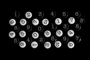 sfondo di numeri. da zero a nove. trama di numeri. concetto di dati finanziari. matematico. modello senza cuciture con i numeri. concetto di crisi finanziaria. successo aziendale. foto