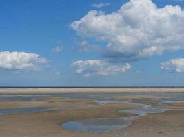 isola di baltrum in germania foto