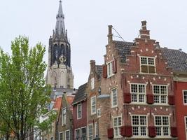 città di delft nei Paesi Bassi foto