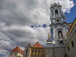 il fiume Danubio nella wacha austriaca foto