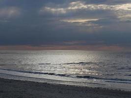 l'isola di baltrum nel mare del nord foto