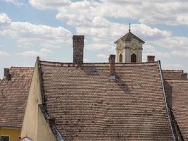 la città di szentendere in Ungheria foto