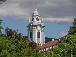 il fiume Danubio nella wacha austriaca foto