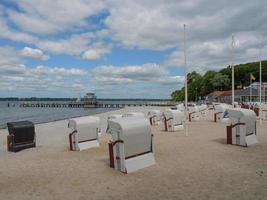 la spiaggia di Sandwig al mar baltico foto