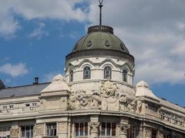 budapest sul fiume Danubio foto