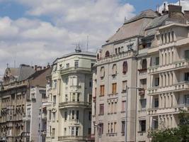 budapest sul fiume Danubio foto