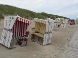 isola di baltrum in germania foto