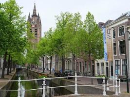 città di delft nei Paesi Bassi foto