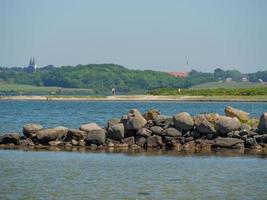 il mar baltico vicino a flensburg in germania foto