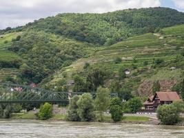 il fiume Danubio in Austria foto