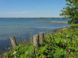 il mar baltico vicino a flensburg in germania foto