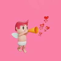 concetto di san valentino personaggio cupido foto