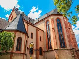 hdr chiesa di st stephan mainz foto