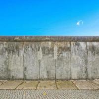 hdr rovine del muro di berlino foto