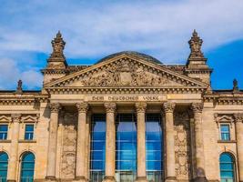 hdr reichstag a berlino foto