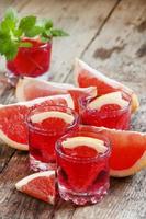 cocktail di pompelmo rosso foto
