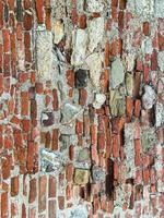 vecchio muro di mattoni sfondo. struttura del muro di mattoni foto