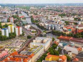 hdr berlino vista aerea foto