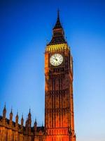 hdr big ben a londra foto