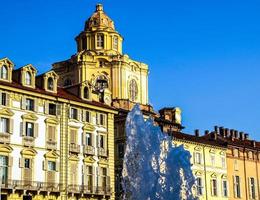 hdr chiesa di san lorenzo, torino foto