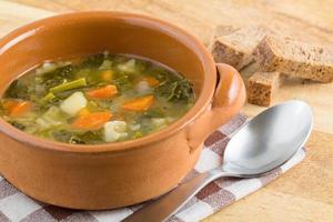 zuppa calda foto