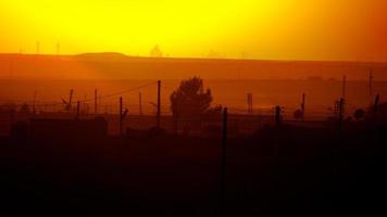 tramonto in siria dall'anno 2008 foto