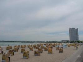 spiaggia di travemuende in germania foto