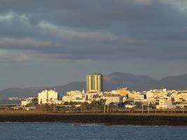 isola di lanzarote in spagna foto