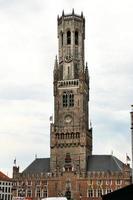 una veduta di Bruges in Belgio foto