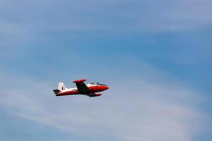 Eastbourne, East Sussex, Regno Unito, 2012. jet prevost t5 ad airbourne foto