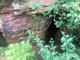 una vista delle colline di Bickerton nel cheshire foto