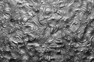 fondo in metallo argento. struttura metallica spazzolata. rendering 3D foto