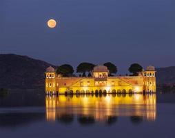 jal mahal (palazzo dell'acqua). Jaipur, Rajasthan, India