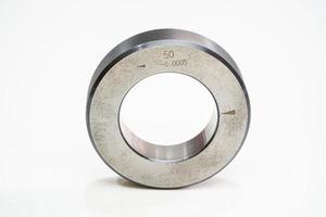 calibro ad anello per la calibrazione di strumenti di misura ingegneristici foto