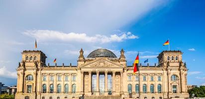 hdr reichstag a berlino foto