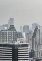 bangkok city panorama grattacielo paesaggio urbano della capitale della thailandia. foto