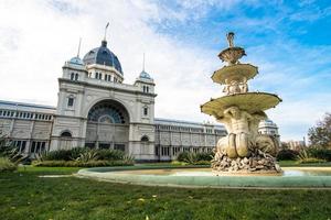 Royal Exhibition Building a Carlton Garden, Victoria, Melbourne, Australia. foto