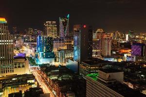 skyline di bangkok foto