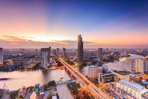 paesaggio urbano di Bangkok