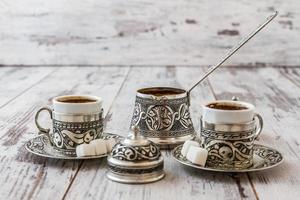 caffè turco tradizionale foto