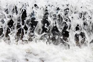 cascata astratta del primo piano. foto