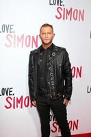 los angeles, 13 marzo - agosto getty at the love, simon speciale proiezione all'atrio del centro commerciale della città del secolo di Westfield il 13 marzo 2018 nella città del secolo, ca foto