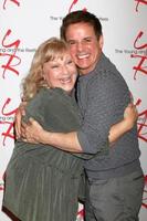 Los angeles, 26 marzo - Beth Maitland, Christian Leblanc presso i giovani e gli irrequieti celebrano il 45° anniversario alla città della televisione cbs il 26 marzo 2018 a los angeles, ca foto